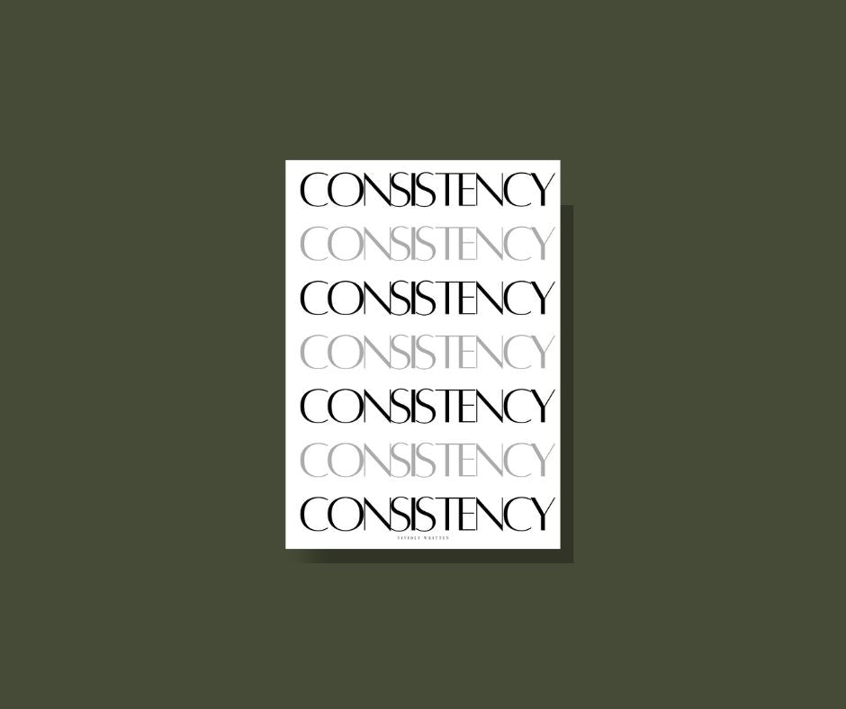 Dashboard | Consistency